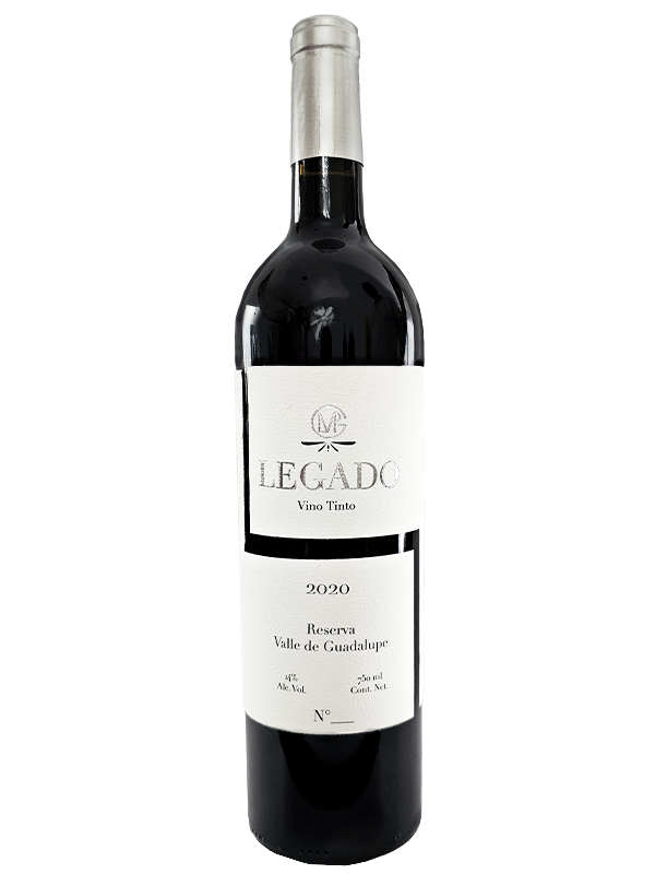 Botella de vino tinto